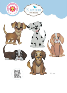 Elizabeth Craft Designs Dogs Snijmallen 2325 – Cute & Whimsical