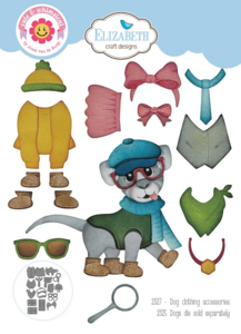 Elizabeth Craft Designs Dog Clothing Accessories Snijmallen 2327