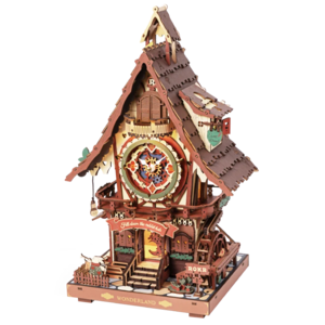 ROKR Cuckoo Clock LC901C – Werkende Houten Koekoeksklok Robotime