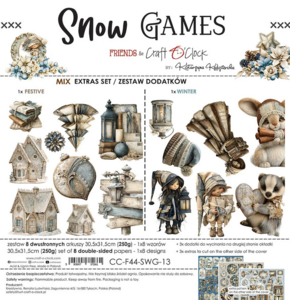 Craft O'Clock Snow Games Festive Mix Extra Set