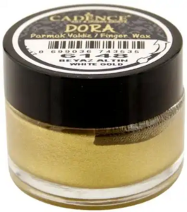 Cadence Dora Finger Wax Metallic White Gold – 20 ml – 526003