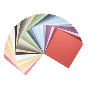 Vaessen Creative Cardstock 12x12" – 216 gr – 30 Kleuren – 60 vel – 1214002