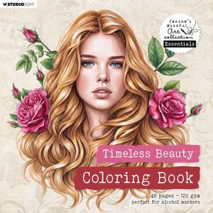 Studio Light Timeless Beauty Coloring Book – Kleurboek voor Volwassenen – JMA-ES-CB18