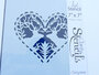 Clarity Stencil – Deer Heart 7x7_