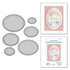  spellbinders - Postage Edge Ovals  snijmal – Luxe ovaal met postzegelrand voor creatieve kaarten_