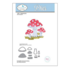 Elizabeth Craft Designs Mushrooms 1252 – maak paddenstoelen die echt uit je herfstkaart springen_