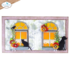 Elizabeth Craft Designs Through the Window Snijmallen 2302_